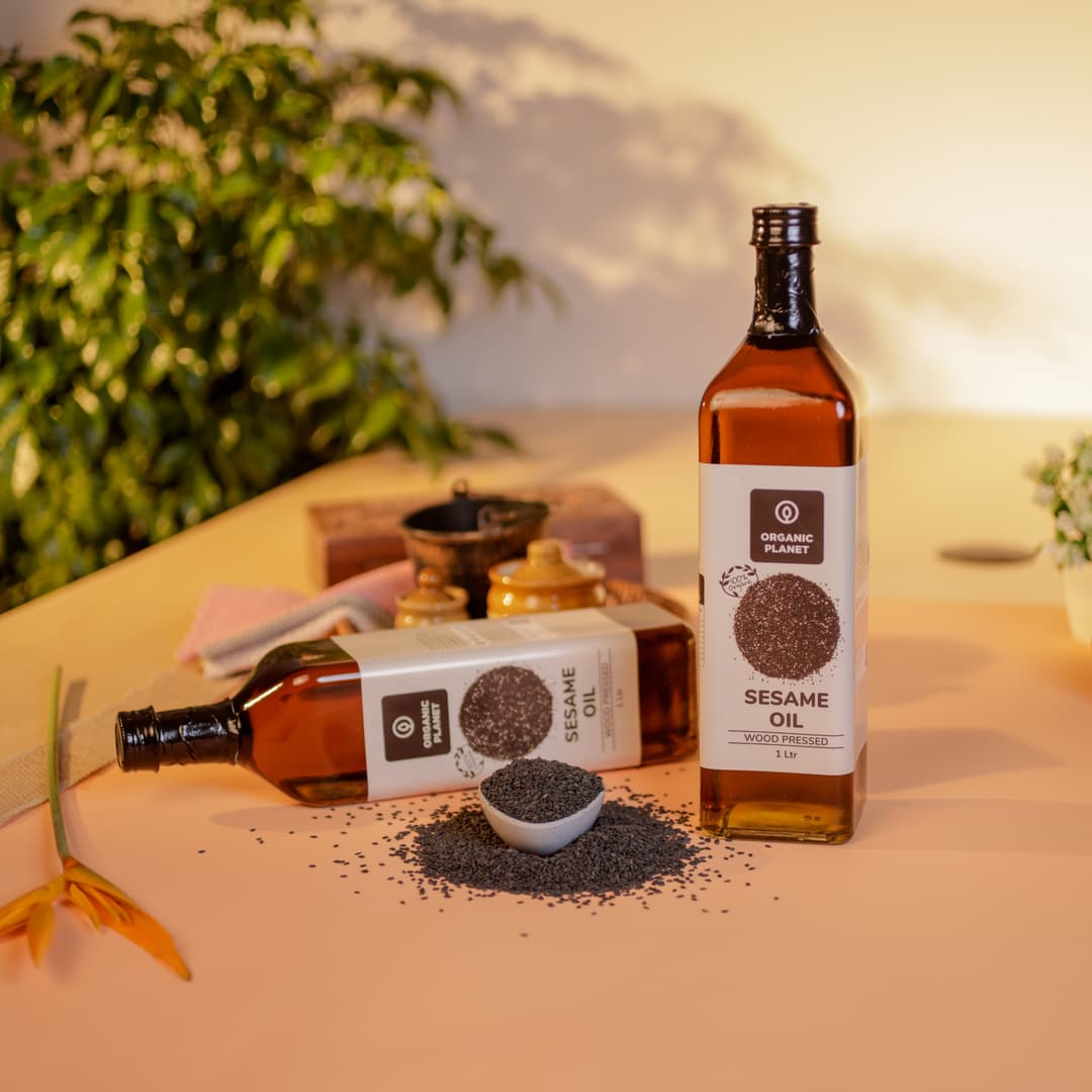 Wood Pressed Sesame Oil